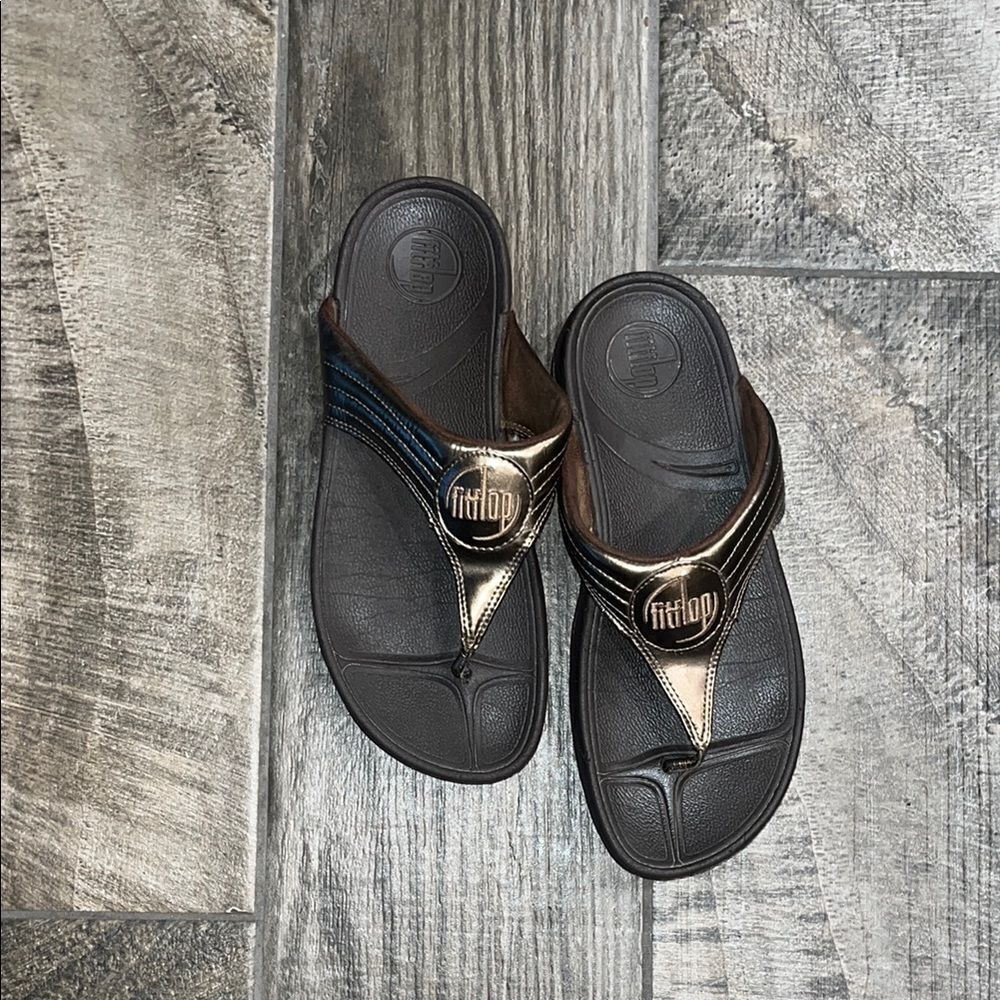 Fitflop Brown Sandals Comfortable Summer Footwear